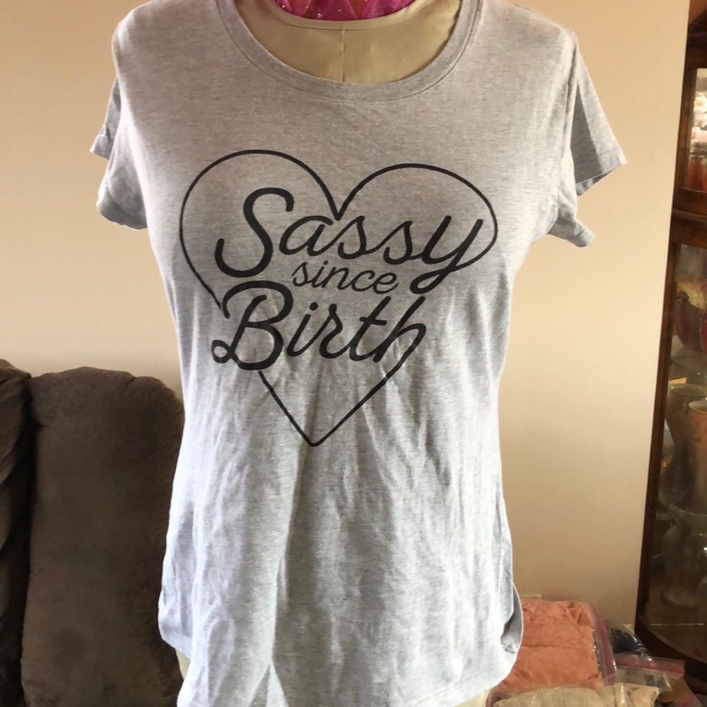 🌞$4or 4/$10 “Sassy since Birth”  XXL